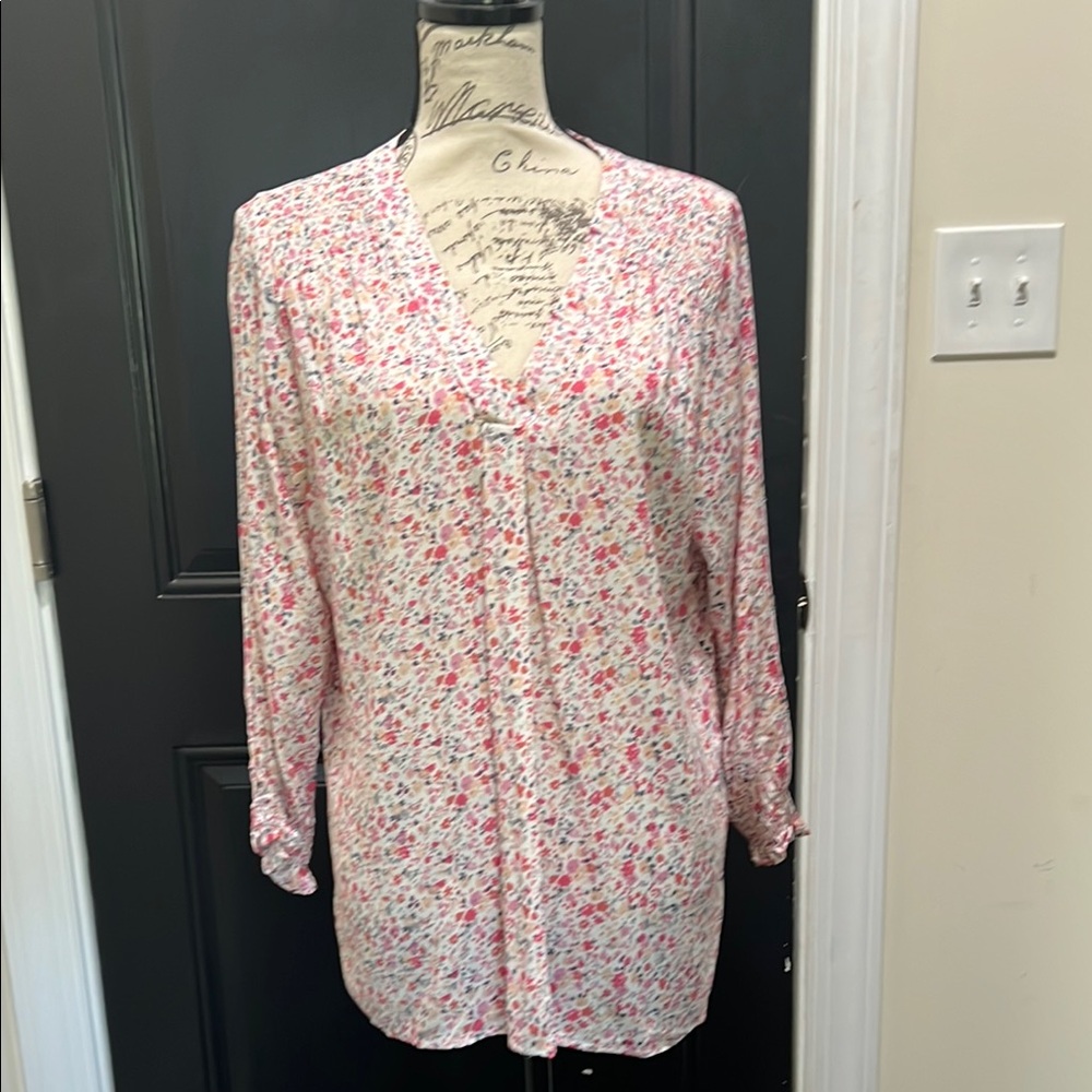 Cynthia Rowley Floral Pink Women's Top